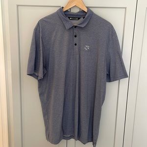 Travis Mathew Blue Golf Shirt